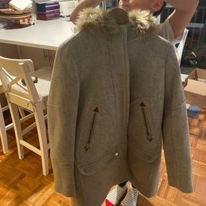Wool Chateau Parka J.Crew.  Size 4.  Excellent condition.